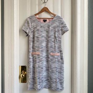 connected apparel Boucle Textured Career Dress